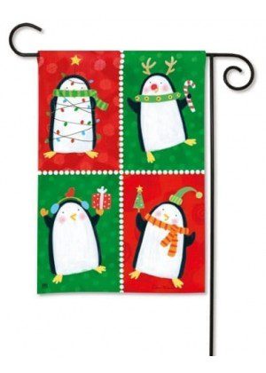 Penguin Pals Garden Flag | Christmas, Decorative, Garden, Flags