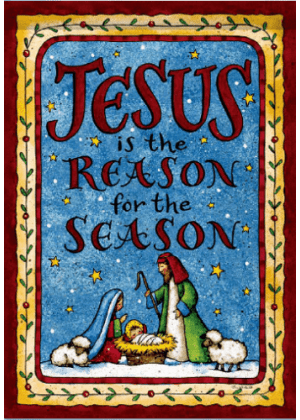 Jesus Nativity Flag | Christmas, Inspirational, Decorative, Flags