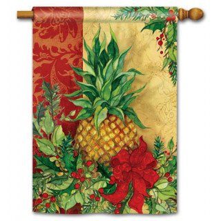 Christmas Pineapple House Flag | Christmas, Outdoor, House, Flag