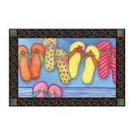 Favorite Flip Flops Doormat | Decorative Doormats | MatMates