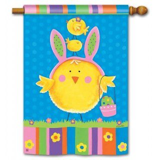 Easter Chicks House Flag | Easter, Cool, Outdoor, House, Flags