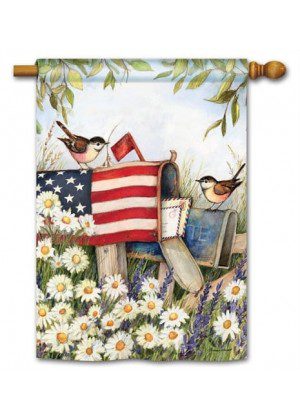 Patriotic Mailbox House Flag | Patriotic, 4th of July, House, Flags