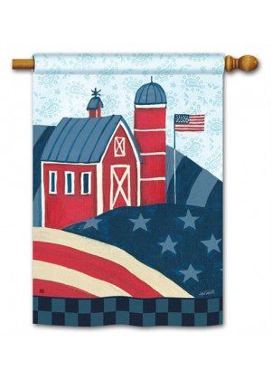 American Barn House Flag | 4th of July, Patriotic, House, Flags