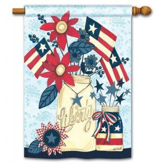 Liberty Flags House Flag | Patriotic, 4th of July, Cool, House, Flags