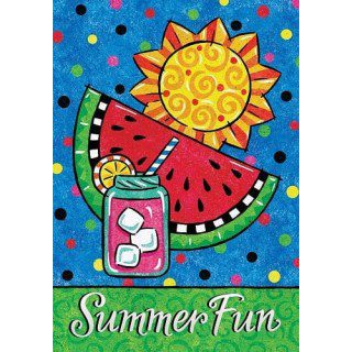 Summer Fun Flag | Summer, Decorative, Garden, Lawn, Cool, Flag