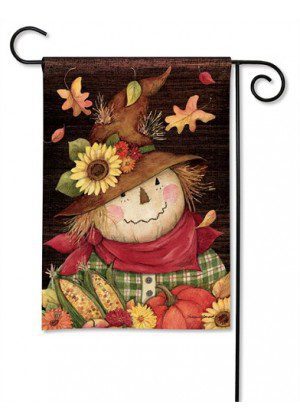Autumn Scarecrow Garden Flag | Fall, Thanksgiving, Garden, Flag