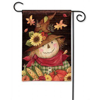 Autumn Scarecrow Garden Flag | Fall, Thanksgiving, Garden, Flag