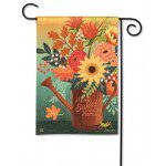 Autumn Sunrise Garden Flag | Fall, Floral, Inspirational, Yard, Flags