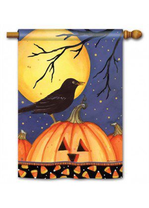 Halloween Crow House Flag | Halloween, Outdoor, House, Flags