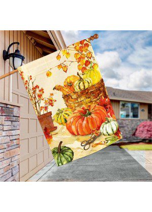 Heirloom Pumpkin House Flag Image