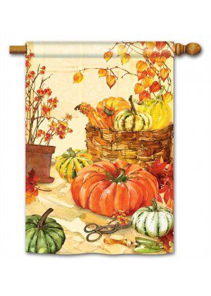 Heirloom Pumpkin House Flag