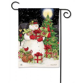 Hometown Snowman Garden Flag | Christmas, Snowman, Flags