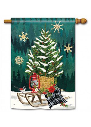 Scandi Christmas House Flag | Christmas, Outdoor, House, Flags