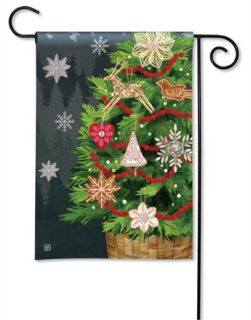 Scandi Ornaments Garden Flag | Christmas, Yard, Garden, Flags