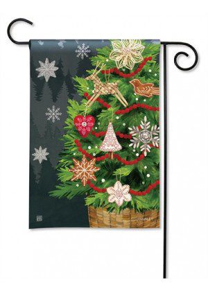 Scandi Ornaments Garden Flag | Christmas, Yard, Garden, Flags