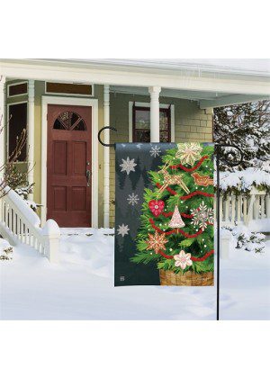 Scandi Ornaments Garden Flag | Christmas, Yard, Garden, Flags