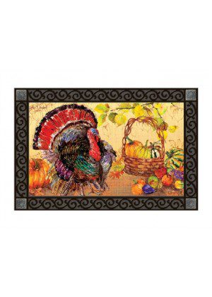 Wild Turkey Doormat | Decorative Doormats | MatMates | Doormats