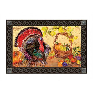 Wild Turkey Doormat | Decorative Doormats | MatMates | Doormats
