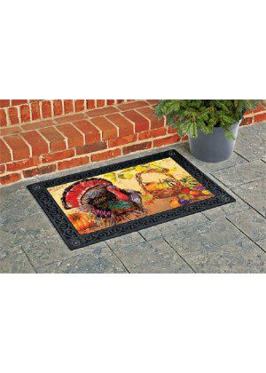 Wild Turkey Doormat | Decorative Doormats | MatMates | Doormats