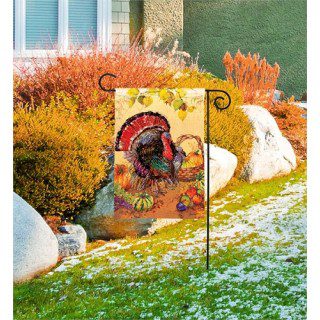 Wild Turkey Garden Flag | Garden Flags | Thanksgiving, Fall, Flags