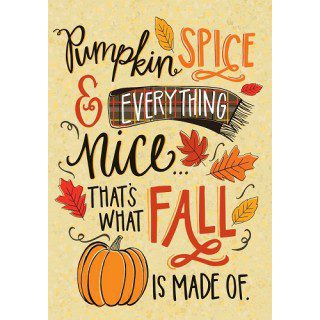 Pumpkin & Spice Flag | Fall, Inspirational, Decorative, Lawn, Flags