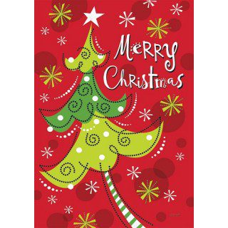 Whimsy Christmas Tree Flag | Christmas, Decorative, Lawn, Flags