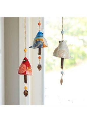 Bird Ceramic Bells Image | Gift Ideas | Ceramic Bells