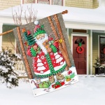 Jolly Santa House Flag | Christmas Flags | House Flags | Yard Flag