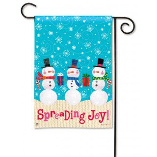 Spreading Joy Garden Flag | Christmas, Snowman, Garden, Flags