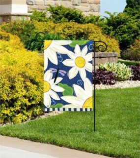 Daisy Blues Garden Flag | Floral, Spring, Yard, Cool, Garden, Flags