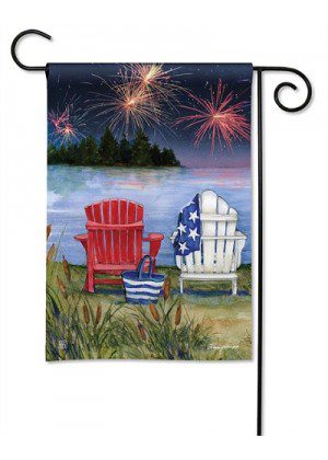 Lake View Garden Flag | Patriotic, 4th of July, Cool, Garden, Flags