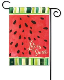 Life is Sweet Garden Flag | Inspirational, Summer, Garden, Flags