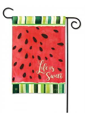 Life is Sweet Garden Flag | Inspirational, Summer, Garden, Flags