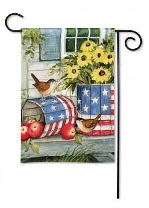 Patriotic Planters Garden Flag | Garden, Patriotic, 4th of July, Flags