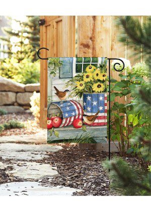 Patriotic Planters Garden Flag | Garden, Patriotic, 4th of July, Flags