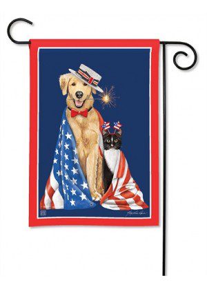 Pets on Parade Garden Flag | Patriotic, Animal, Cool, Garden, Flag