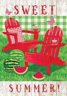 Summer Adirondacks Flag | Summer, Decorative, Lawn, Cool, Flag