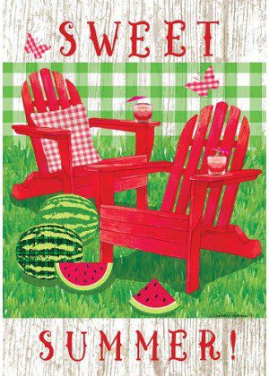 Summer Adirondacks Flag | Summer, Decorative, Lawn, Cool, Flag