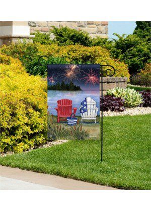 Lake View Garden Flag | Patriotic, 4th of July, Cool, Garden, Flags