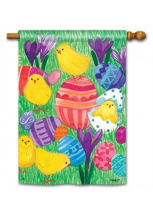 Chicky Babes House Flag | Easter, Cool, Outdoor, House, Flags