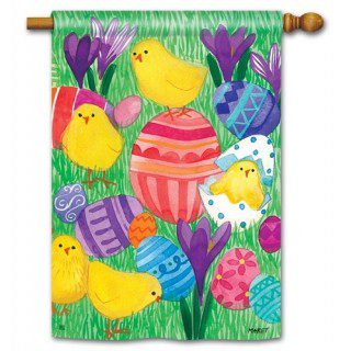 Chicky Babes House Flag | Easter, Cool, Outdoor, House, Flags