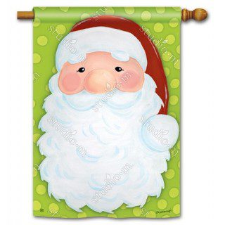 Jolly Saint Nick House Flag | Christmas, Outdoor, House, Flags