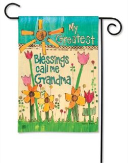 Greatest Blessings Garden Flag | Inspirational, Floral, Garden, Flag