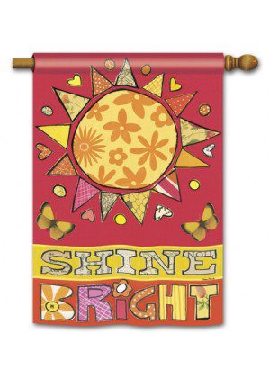Sunshine House Flag | Inspirational, Summer, Yard, House, Flags
