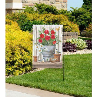Bucket of Blooms Garden Flag | Floral, Spring, Yard, Garden, Flags