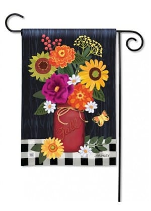 Autumn Blooms Garden Flag | Fall, Floral, Farmhouse, Yard, Flags