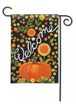 Autumn Meadow Garden Flag | Fall, Welcome, Floral, Garden, Flag