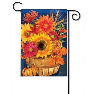 Fall Bushel Basket Garden Flag | Fall, Floral, Yard, Garden, Flags