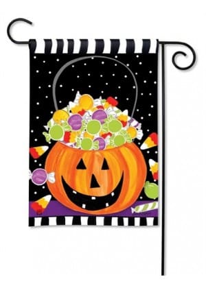 Halloween Candy Garden Flag | Halloween, Yard, Garden, Flags