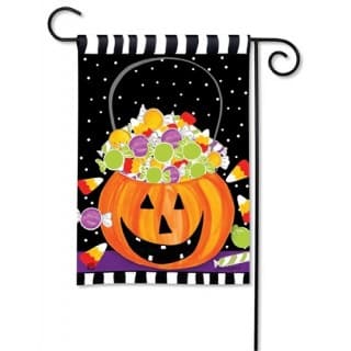 Halloween Candy Garden Flag | Halloween, Yard, Garden, Flags